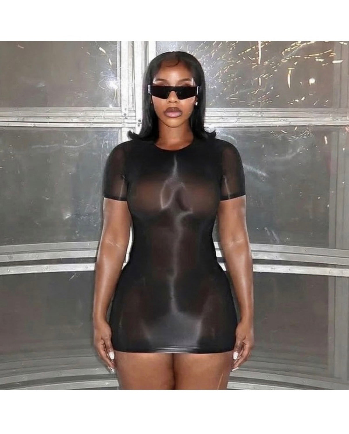Sheer Temptation Mini dress