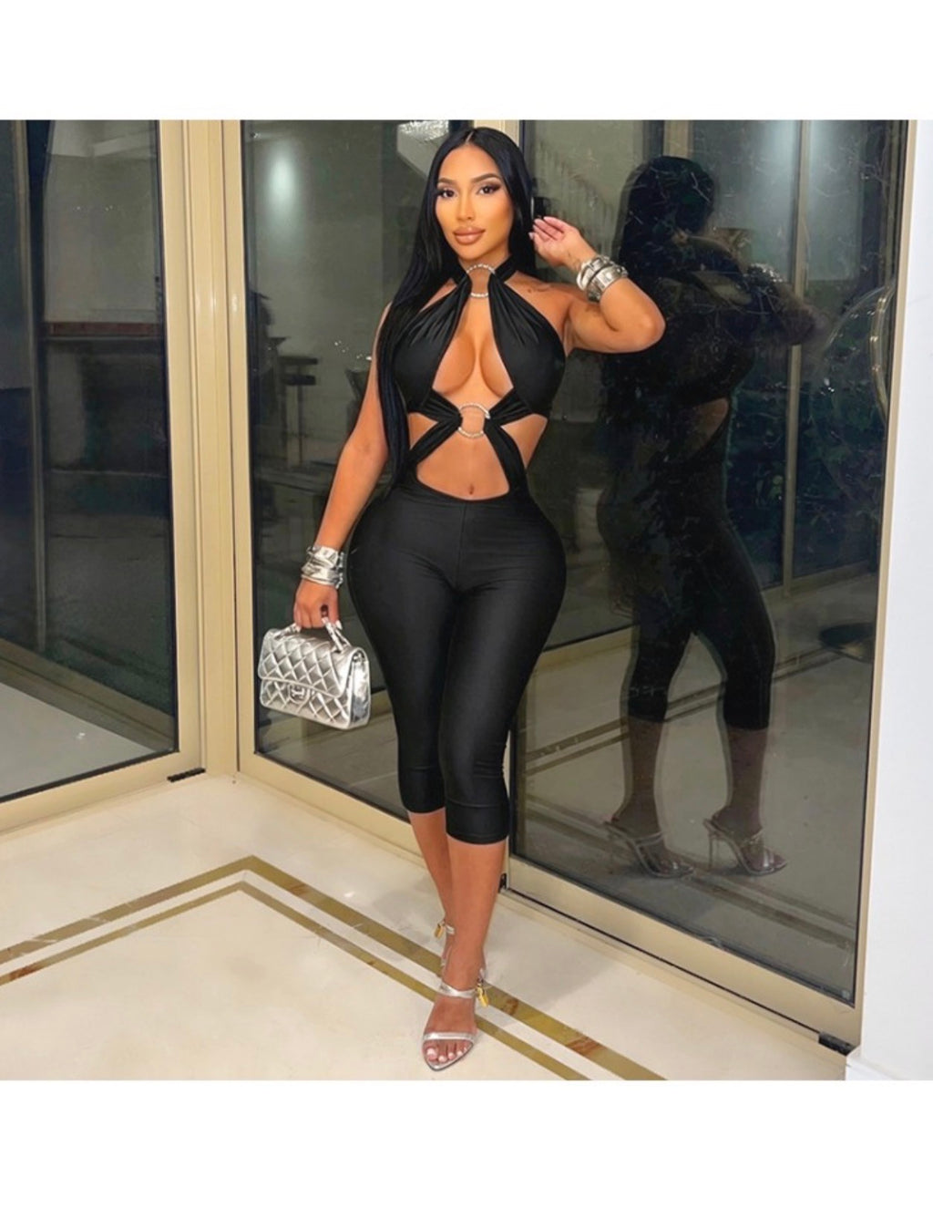 After-Hours Cutout Jumpsuit