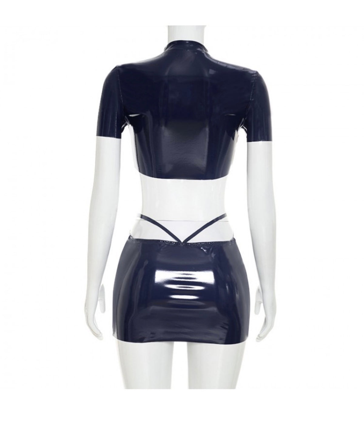 Midnight Moto Mini Dress