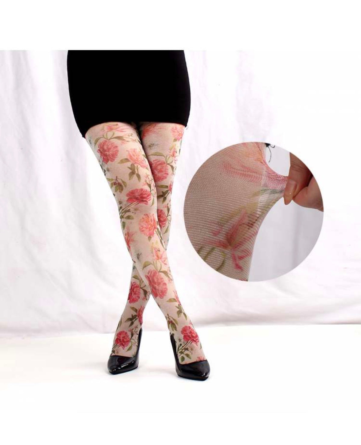 Rose Garden Sheer Tights